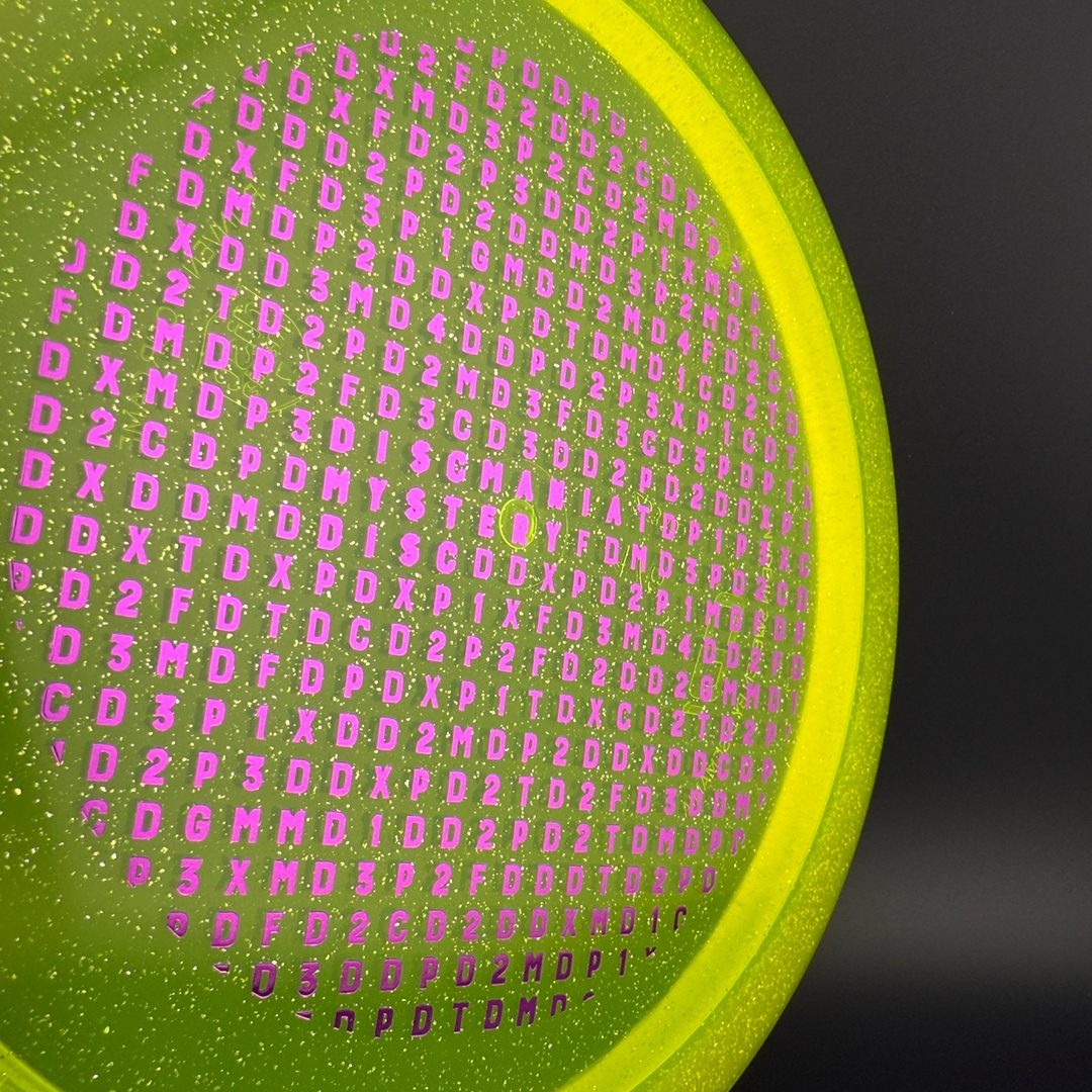 Metal Flake C-Line CD1 - DM Mystery Disc MB 25 Discmania