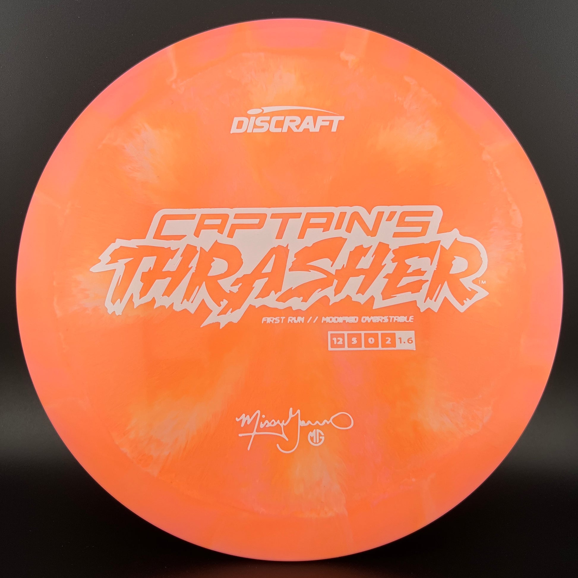 Captain's Thrasher First Run - Missy Gannon Discraft