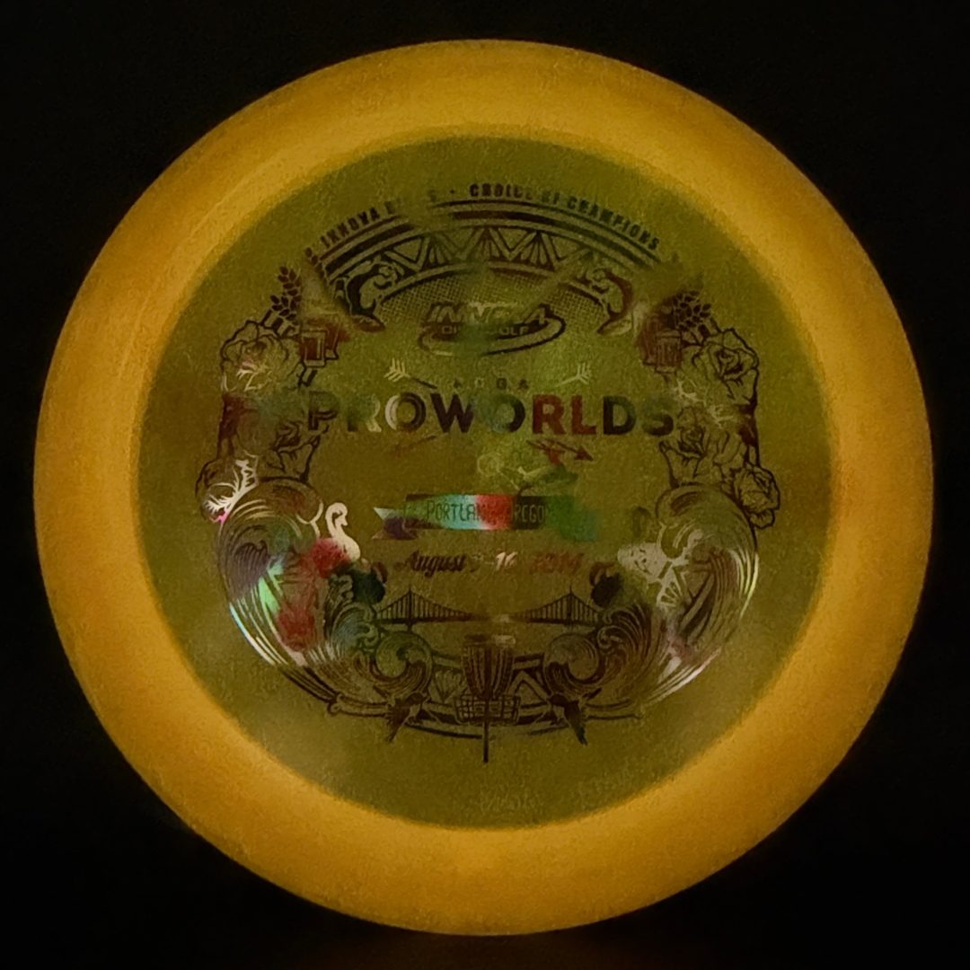 Color Glow Champion Destroyer Penned - 2014 Pro Worlds - Gummy! Innova