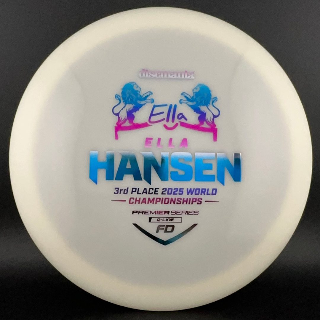 Q-Line FD - Ella Hansen 3rd Place 2025 Worlds Discmania