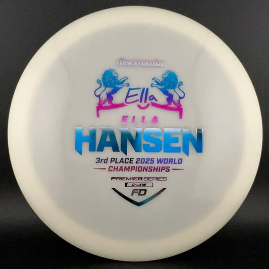 Q-Line FD - Ella Hansen 3rd Place 2025 Worlds Discmania