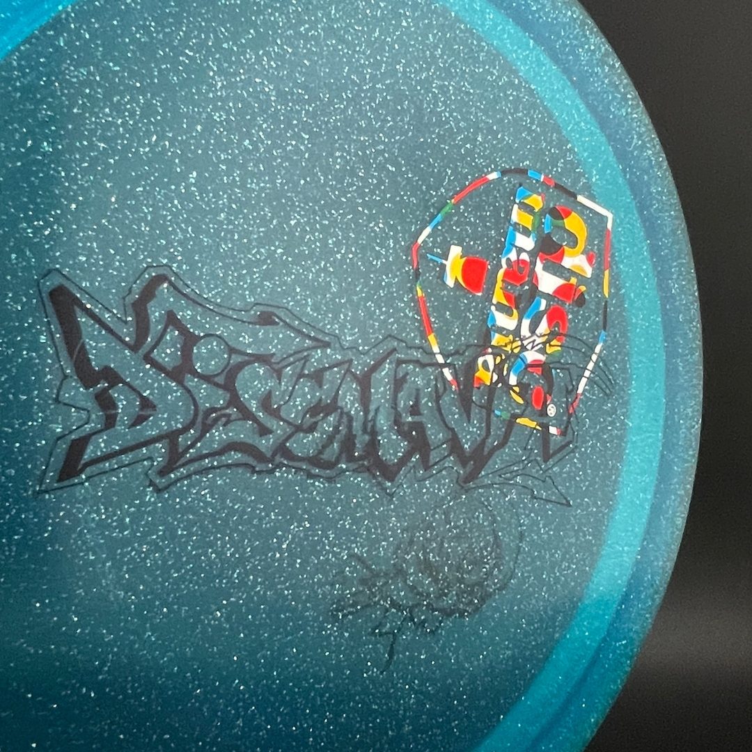 Metal Flake C-Line FD3 - Graffiti Shield *Colten Stash Used* Discmania