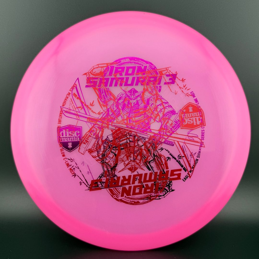 Color Glow C-Line MD3 - Iron Samurai 3 Double Stamp X-Out Discmania