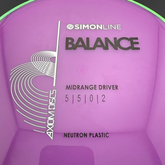 Translucent Neutron Balance - Simon Line Axiom