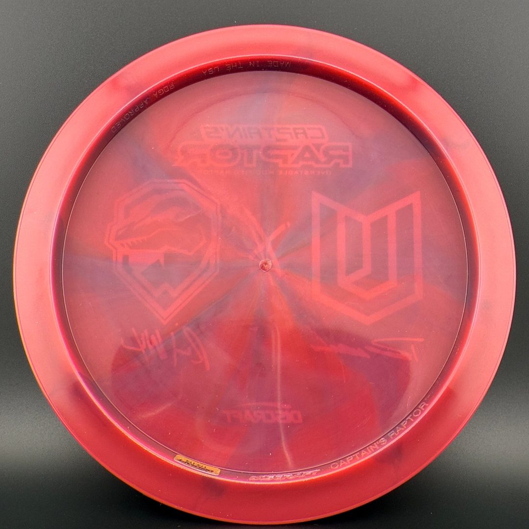 Z Swirl Captain's Raptor - Ulibarri x Wysocki Collab Edition Discraft