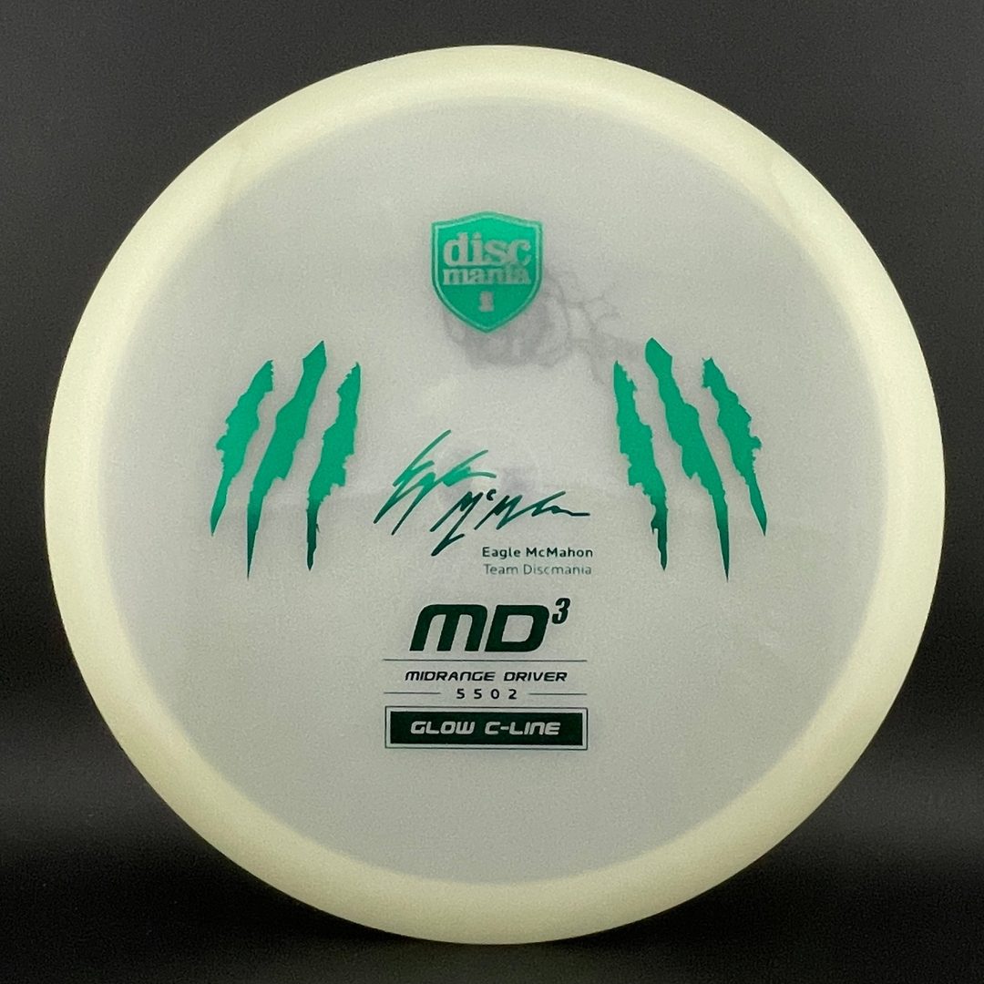 Color Glow C-Line MD3 Penned Eagle Claw *Colten Stash* Discmania