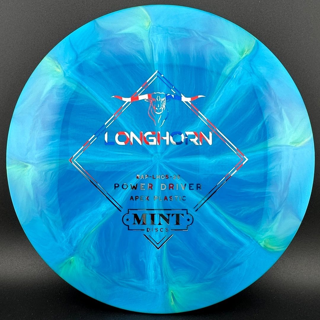 Swirly Apex Longhorn MINT Discs