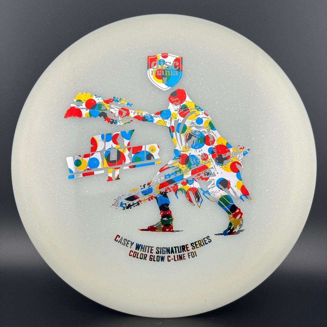 Metal Flake Glow C-Line FD1 - Limited Edition Sky Walker 2 Discmania