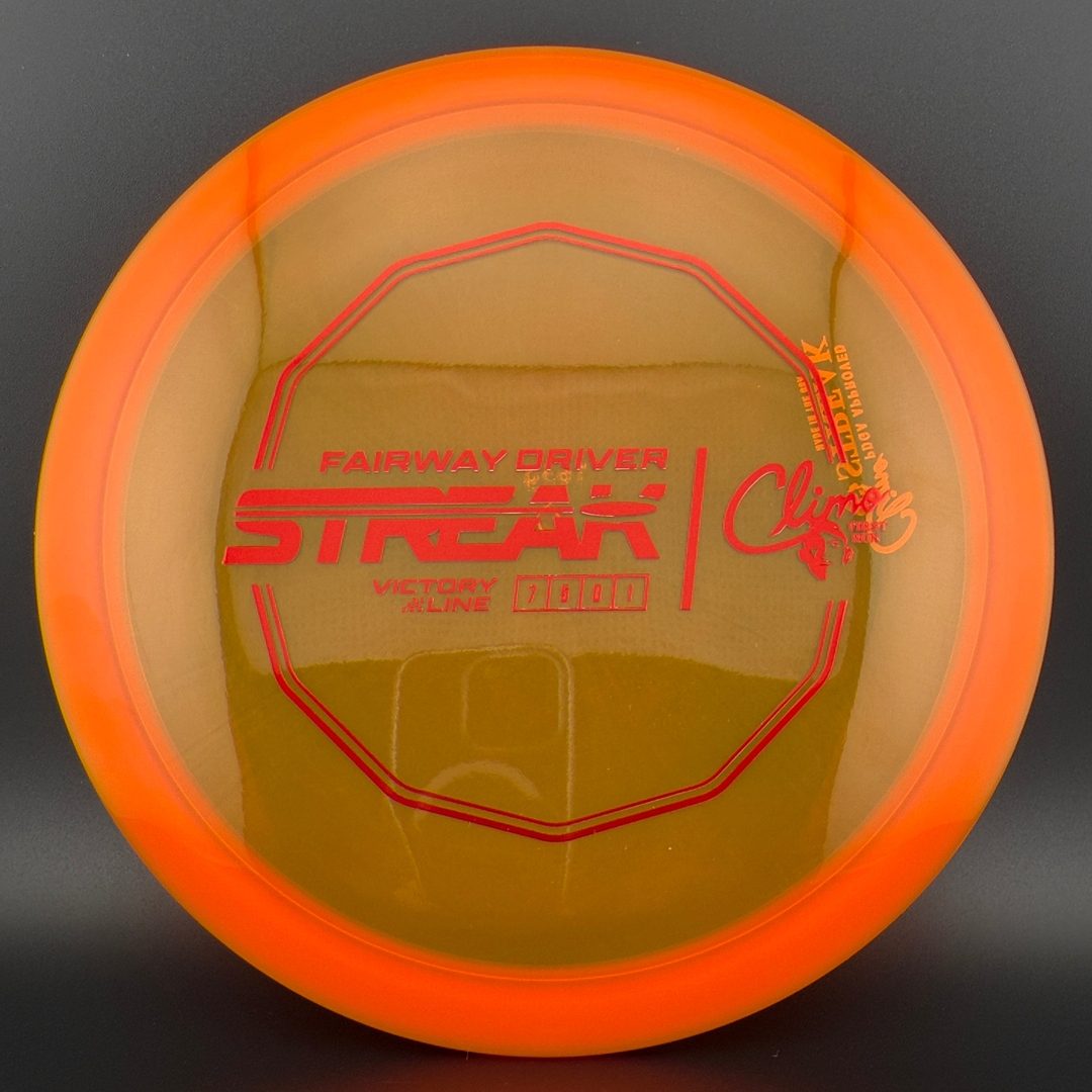 Victory Line Streak - First Run Climo Disc Golf