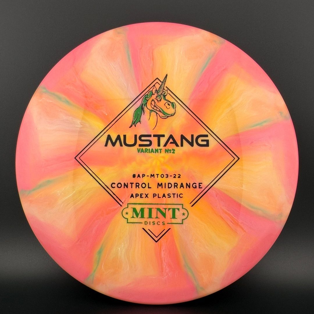 Swirly Apex Mustang - 2022 Run - No 2 Variant MINT Discs