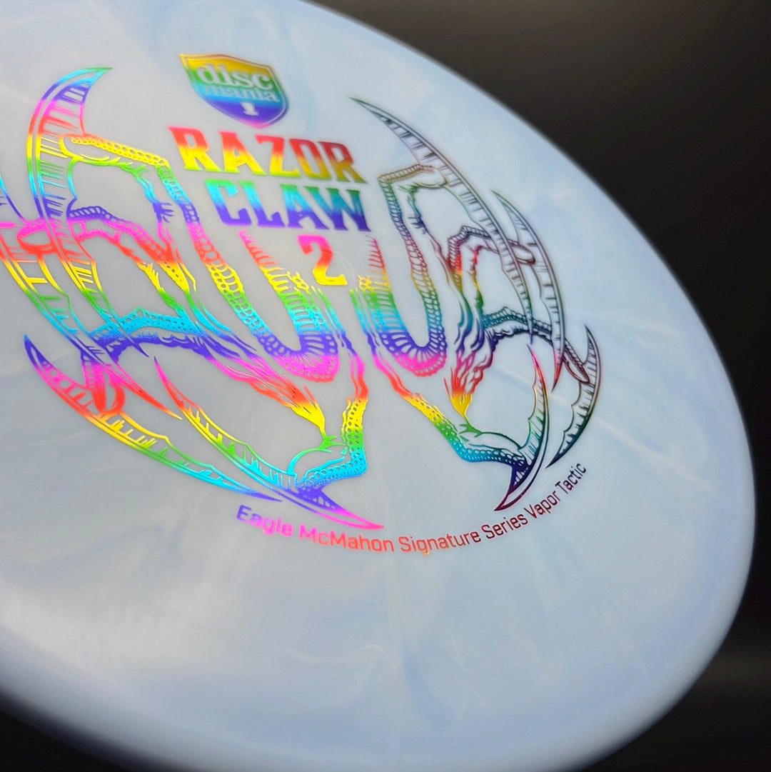 Vapor Tactic - Razor Claw 2 Rainbow - Eagle McMahon Sig Series Discmania