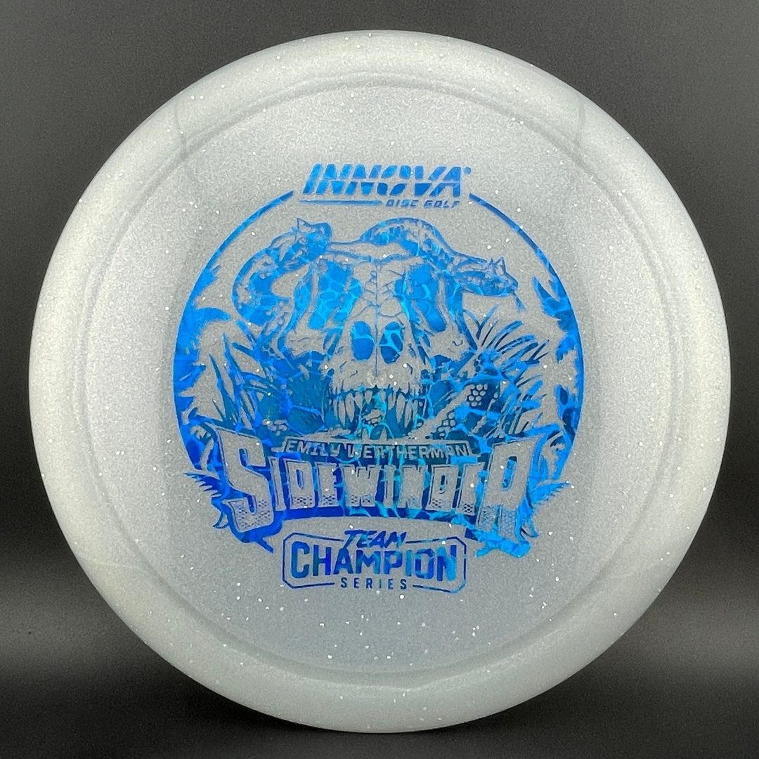 MoonDust Champion Sidewinder - Emily Weatherman 2025 Team Innova