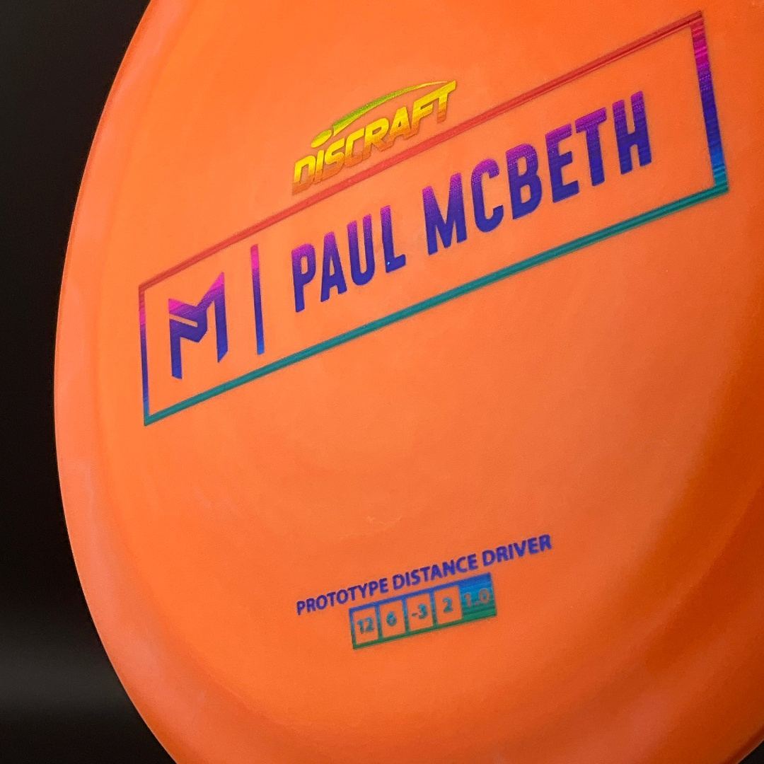 Prototype ESP Hades - Paul McBeth Signature Line Discraft