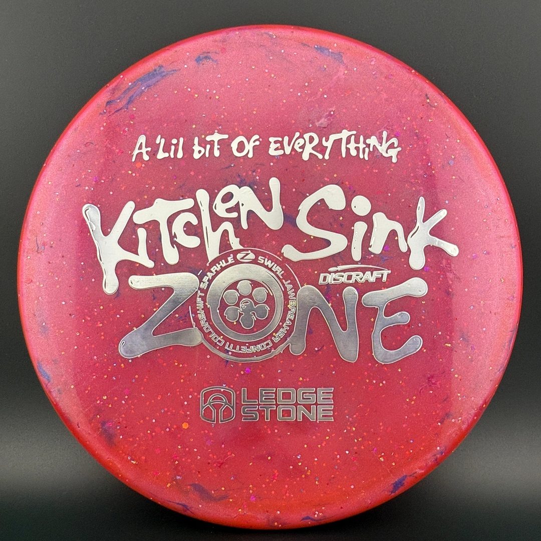 Swirl Jawbreaker Confetti Colorshift Sparkle Zone - Kitchen Sink April Fools 2026 Discraft