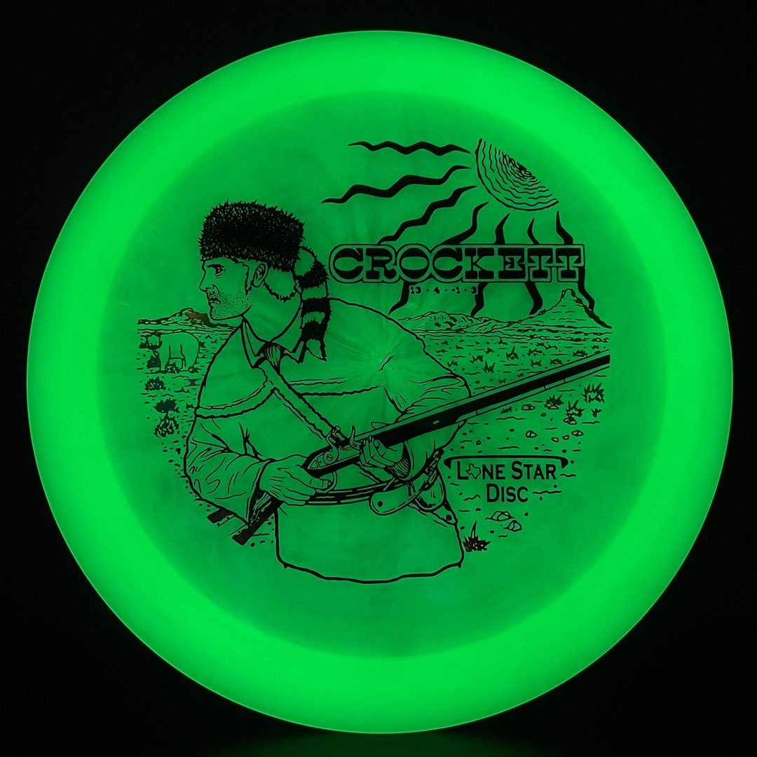 Glow Crockett - Alpha and Bravo Glow Lone Star Discs