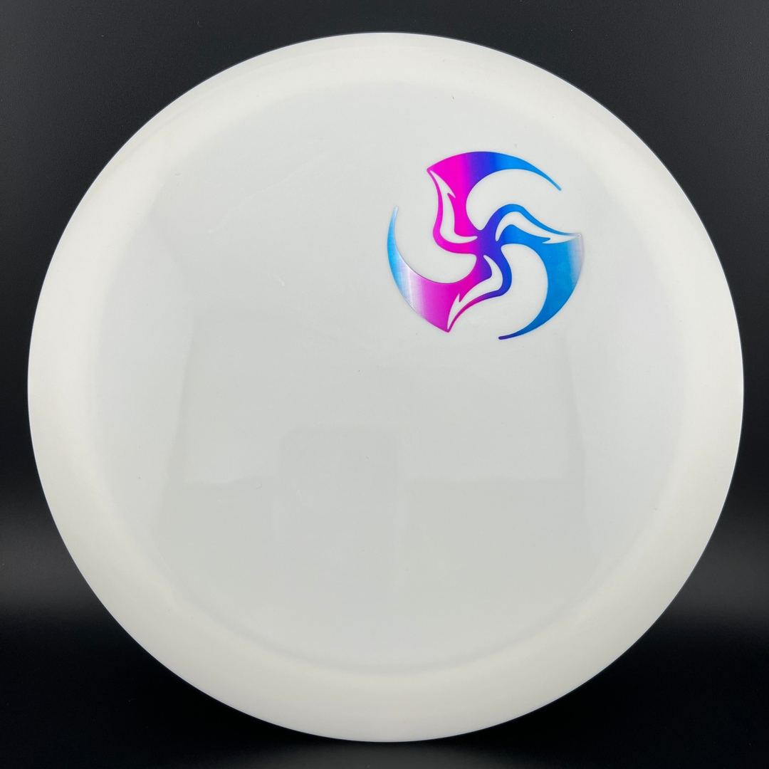 S-Line DD - White - Mini Huk Tri-Fly Stamp Discmania