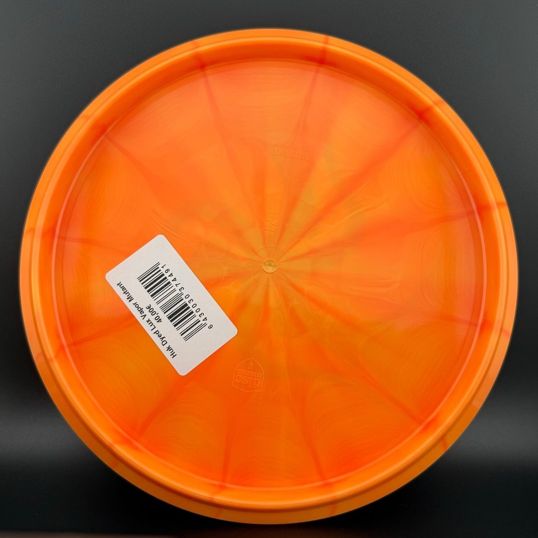 Lux Vapor Mutant - Official Tri-Fly Huk Dyed Discmania