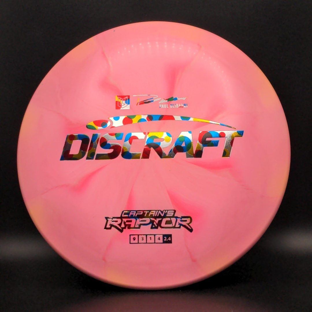 ESP Swirl Captain's Raptor - 2023 Paul Ulibarri Edition Discraft