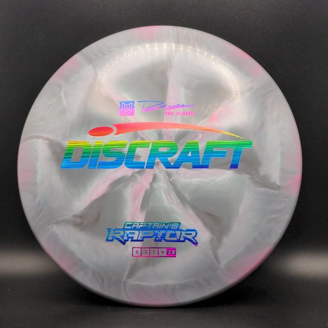 ESP Swirl Captain's Raptor - 2023 Paul Ulibarri Edition Discraft