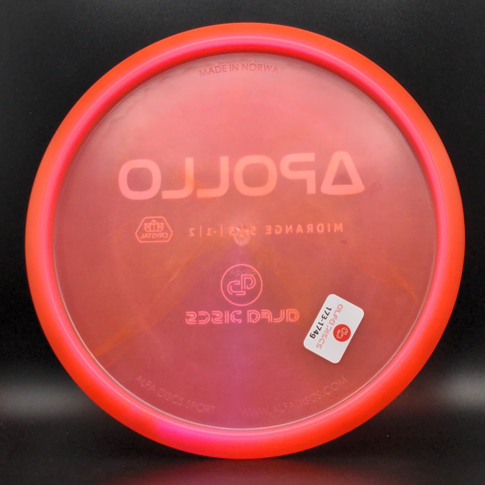 Crystal Apollo Midrange Alfa Discs