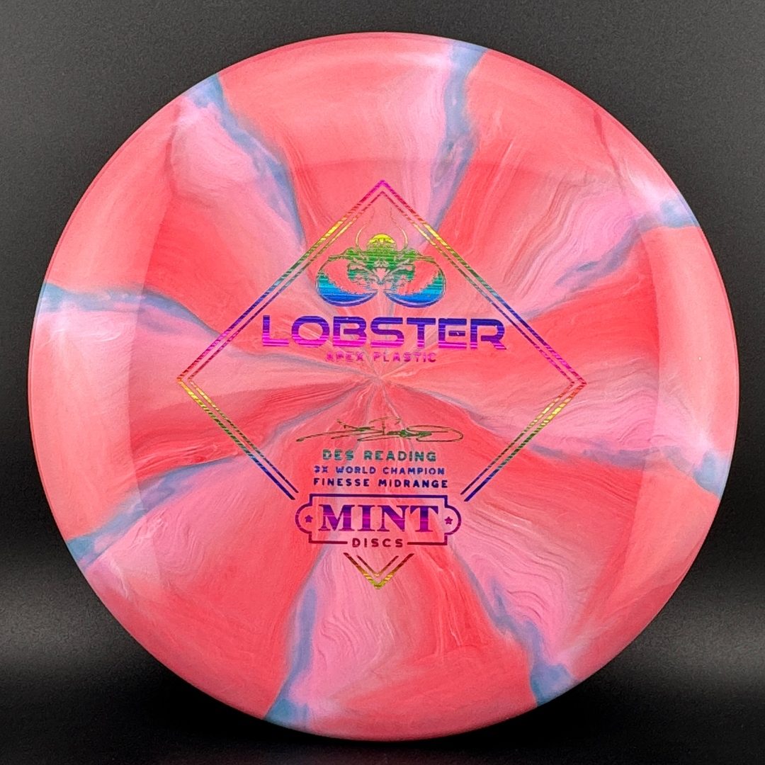 Apex Swirl Lobster - 4th Run - Des Reading Edition MINT Discs