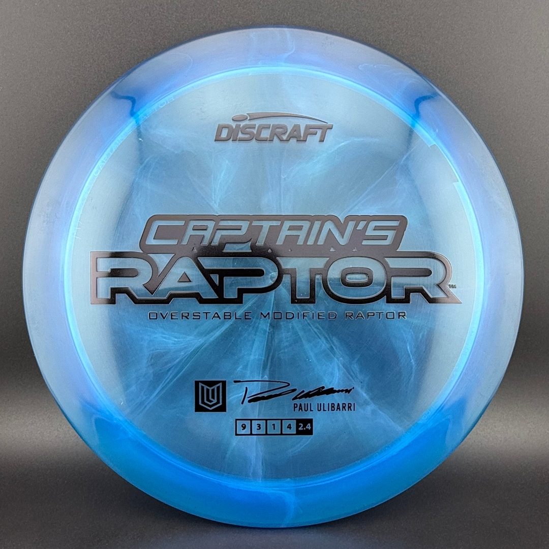 Special Z Blend Captain's Raptor - Paul Ulibarri 2025 Signature Series Discraft