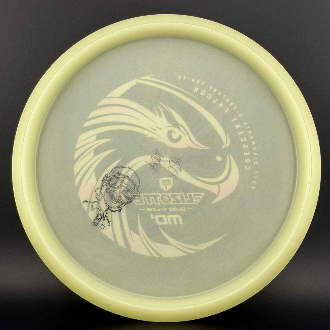 Glow C-Line MD4 Penned - Crescent Falcon *Colten Stash* Discmania