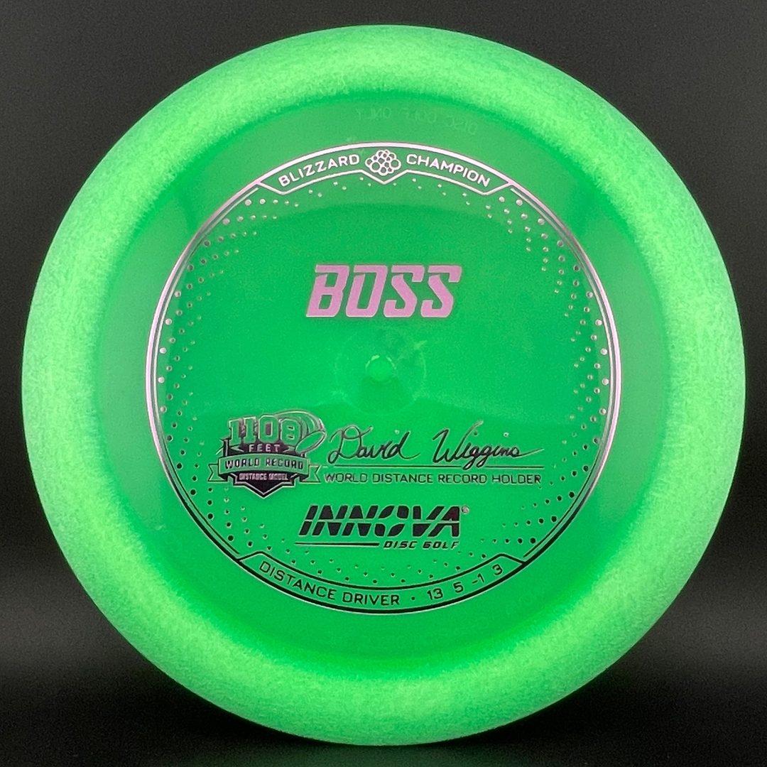 Blizzard Champion Boss - David Wiggins Jr 1108 World Record Innova
