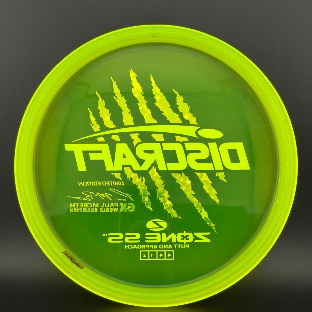Z Zone SS - Paul McBeth 6x Claws Limited Edition Discraft