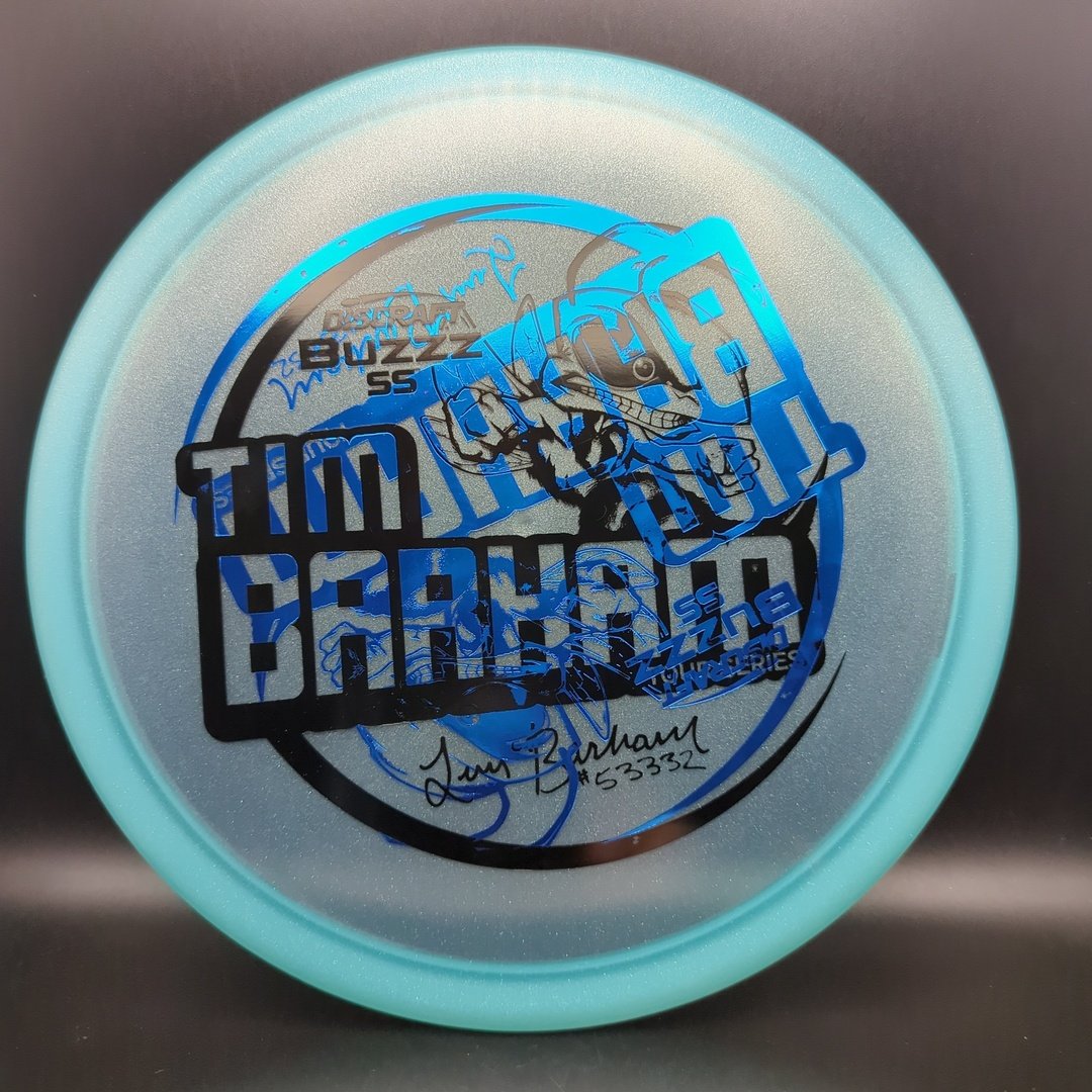 Metallic Z Buzzz SS - 2021 Tim Barham Tour Series - Double Stamped! Discraft