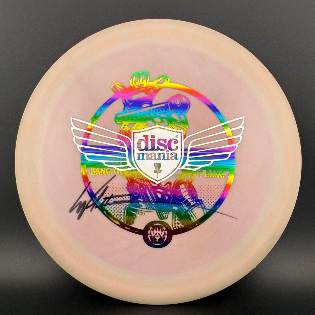 Swirly S-Line PD2 *Les White Stash* - Bang 14 "Drop the Mic" Misprint Wings
