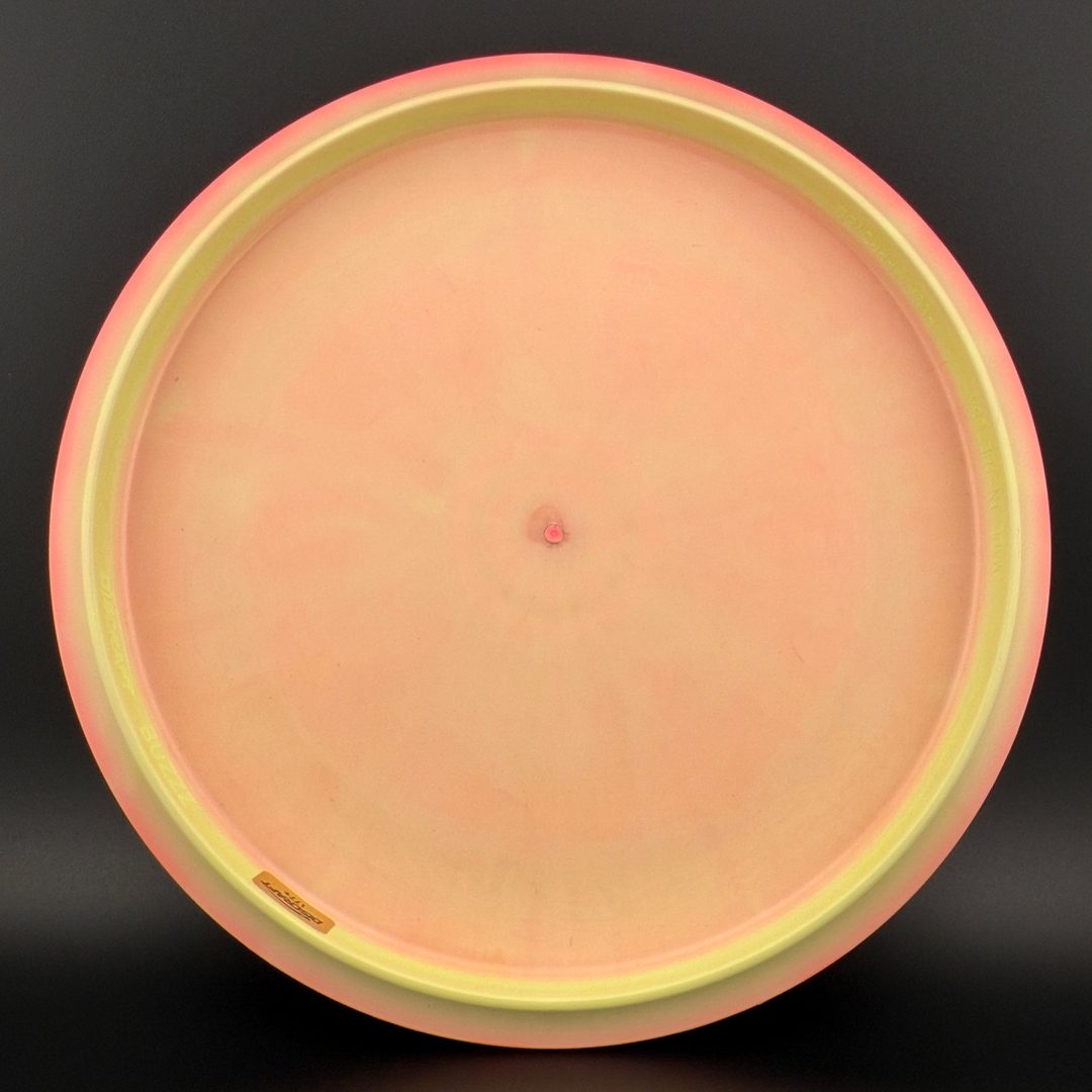 Swirly ESP Buzzz First Run - Paul McBeth 4x Claws - Pink Halo Discraft