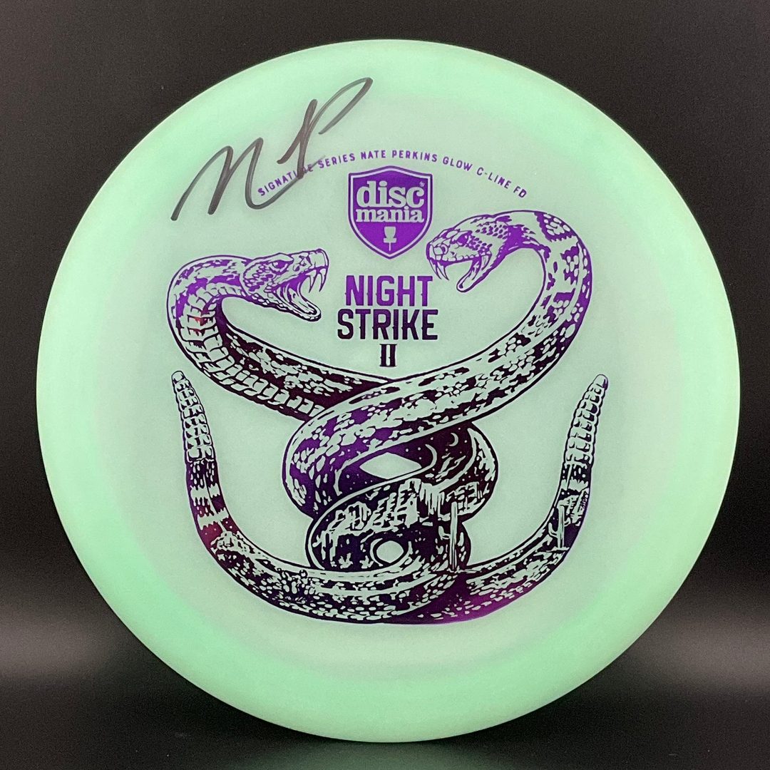 Color Glow C-line FD *Signed* - Night Strike 2 Discmania