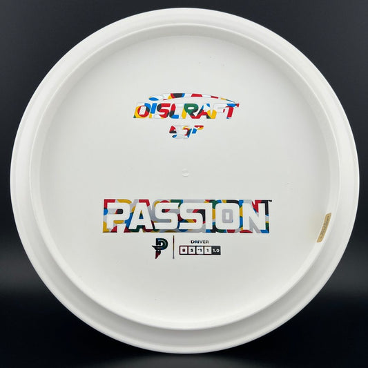 White ESP Passion - Bottom Stamp Dyer's Delight Discraft