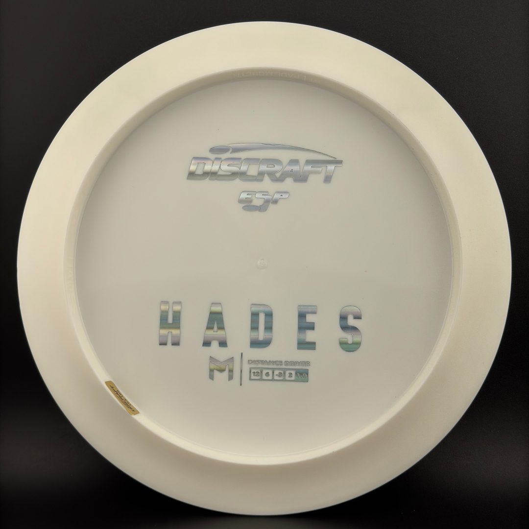 White ESP Hades - Bottom Stamp Dyer's Delight - Paul McBeth Discraft