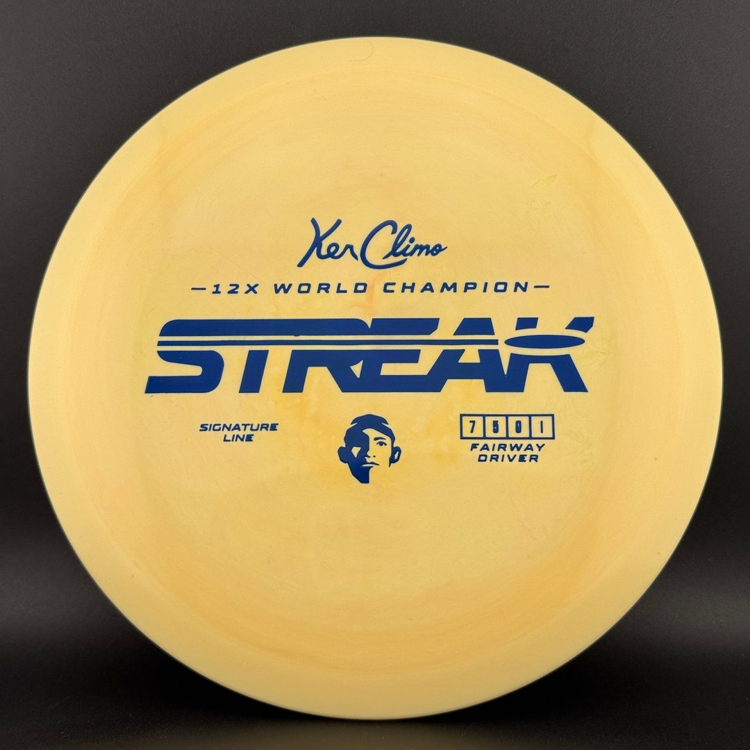 Signature Line Streak Climo Disc Golf