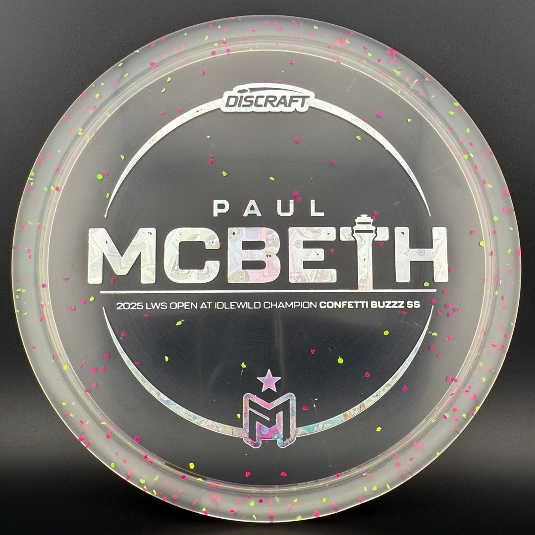 Confetti Z Buzzz SS - Paul McBeth 2025 LWS Open Discraft