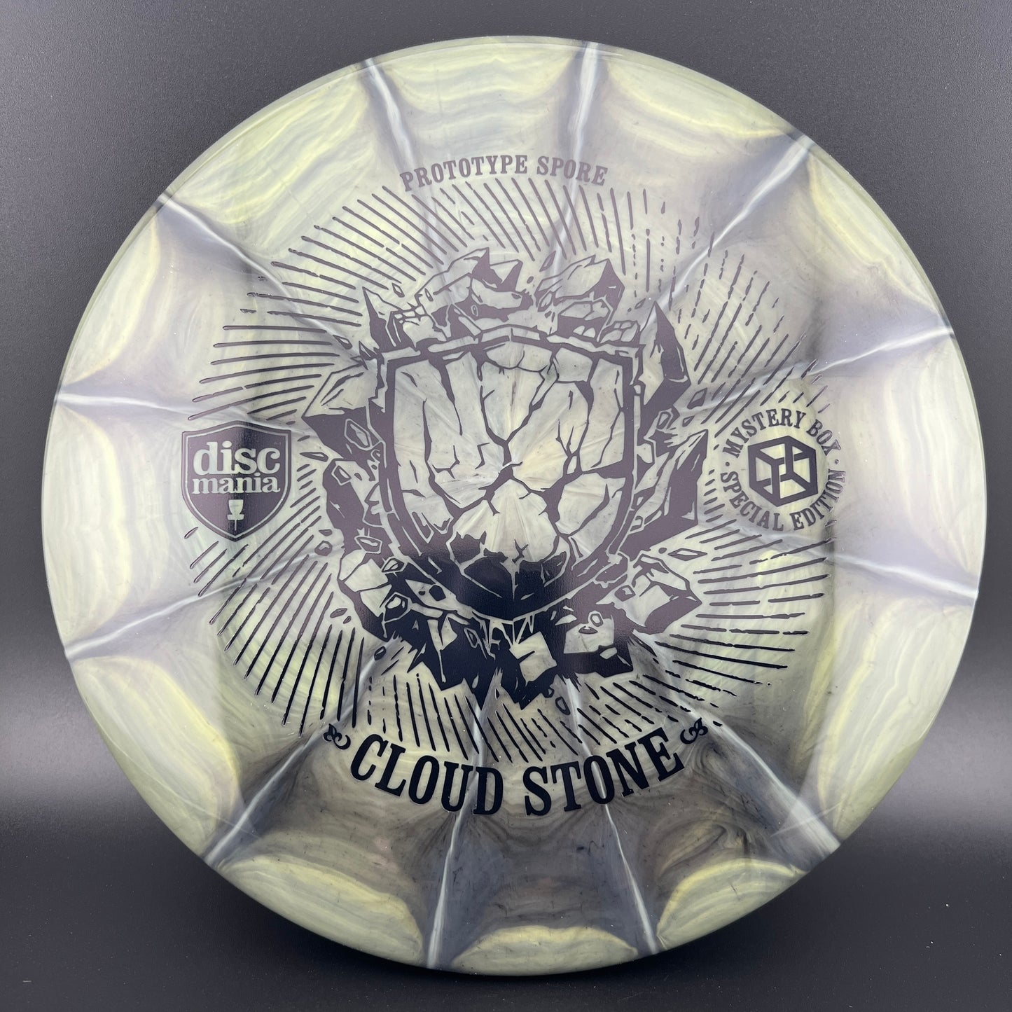 Lux Vapor Spore Prototype - "Cloud Stone" First Run MB 23 Discmania