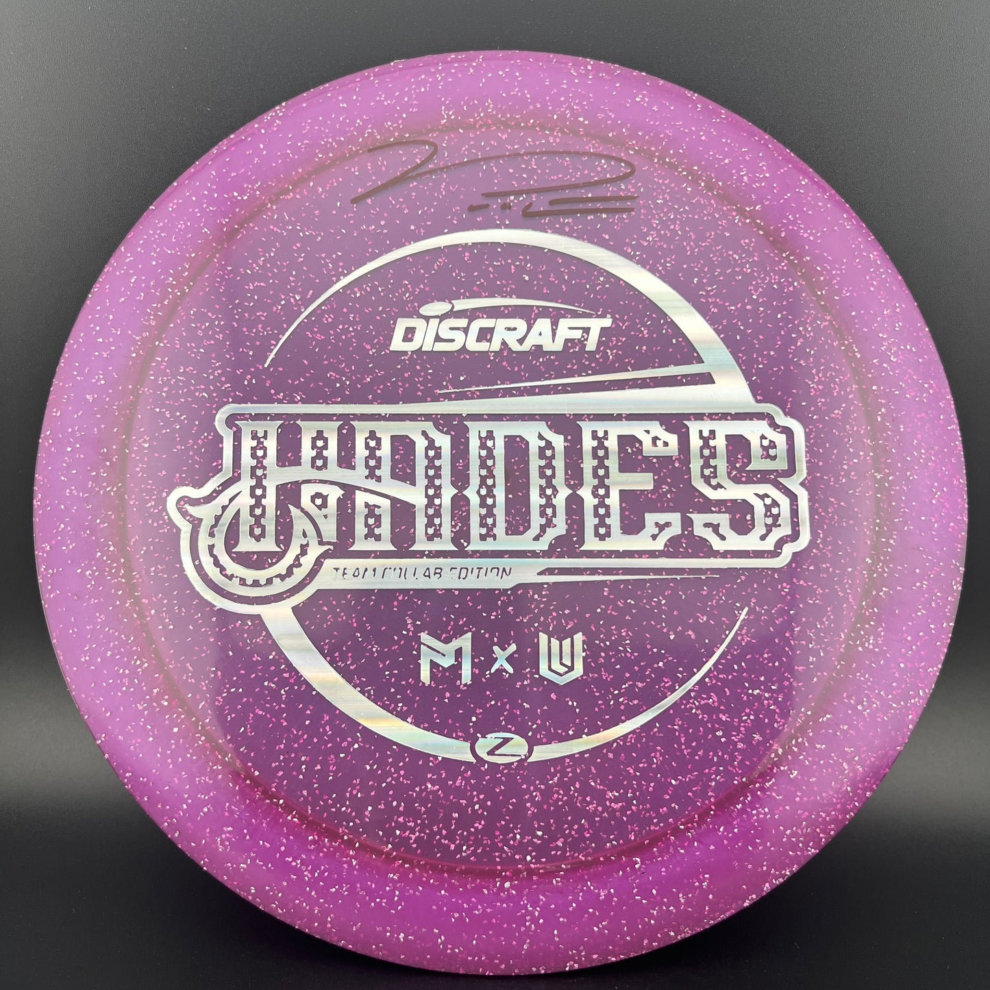 Z Sparkle Hades - McBeth & Ulibarri Team Collab - Autographed Discraft