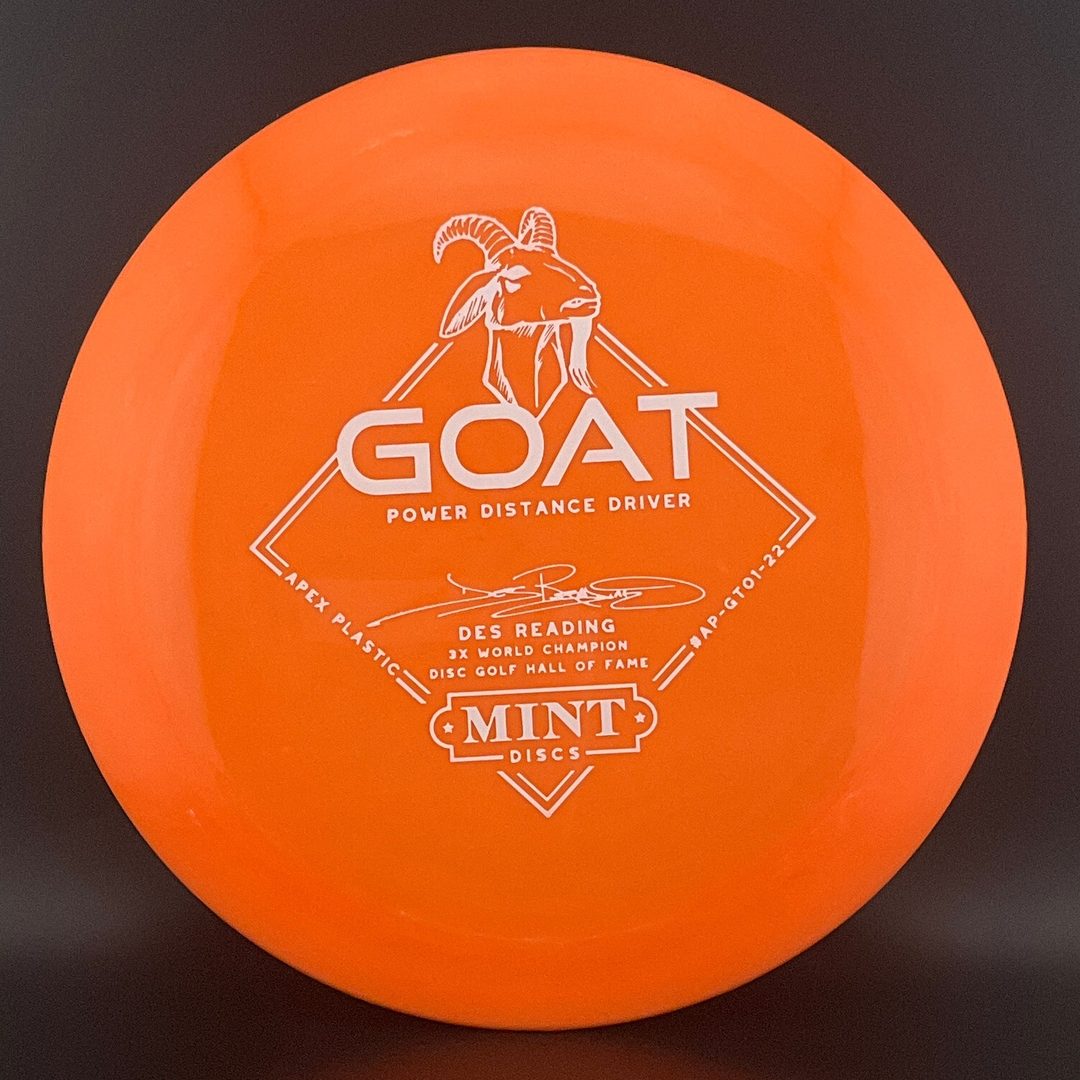 Apex Goat - 2022 First Run - Des Reading Signature Edition MINT Discs