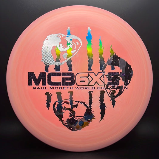 ESP Swirl Buzzz - "McFace" Misprint Paul McBeth 6x Claw - USDGC Discraft