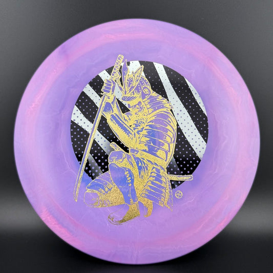 Swirly S-Blend Slab - Limited Samurai Stamp Infinite Discs