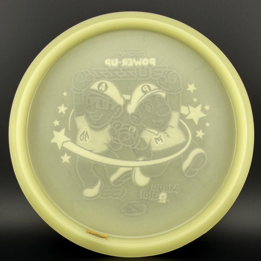 Mega Glo Buzzz - Power-Up - Paul McBeth & Anthony Barela Collab Discraft