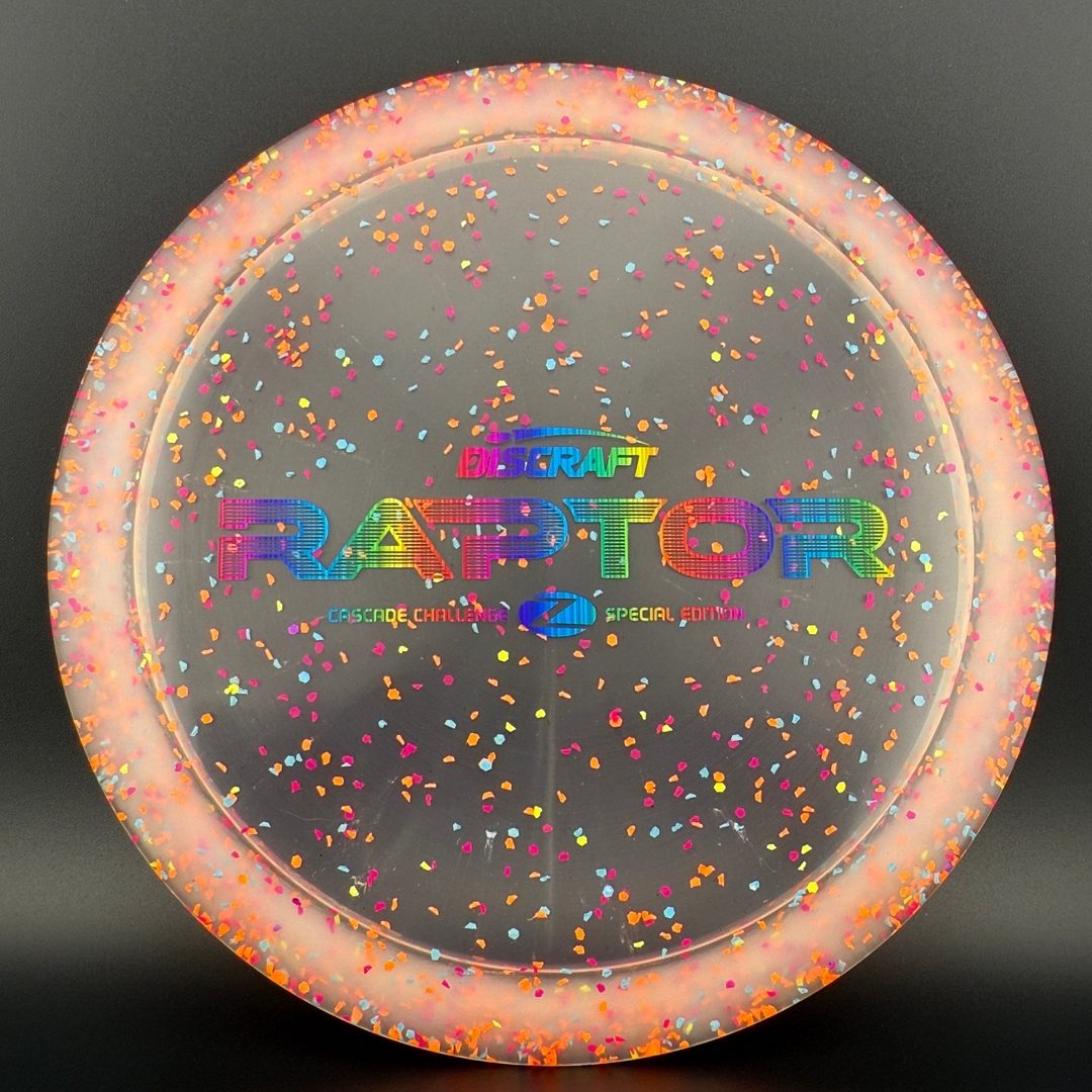 Confetti Z Raptor - Cascade Challenge Special Edition Discraft