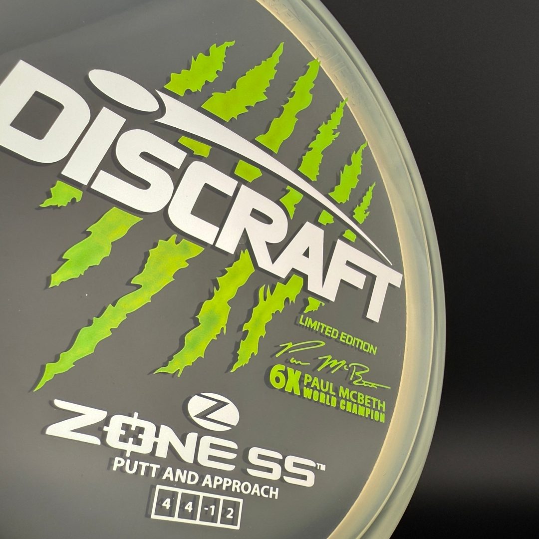 Z Zone SS - Paul McBeth 6x Claws Limited Edition Discraft