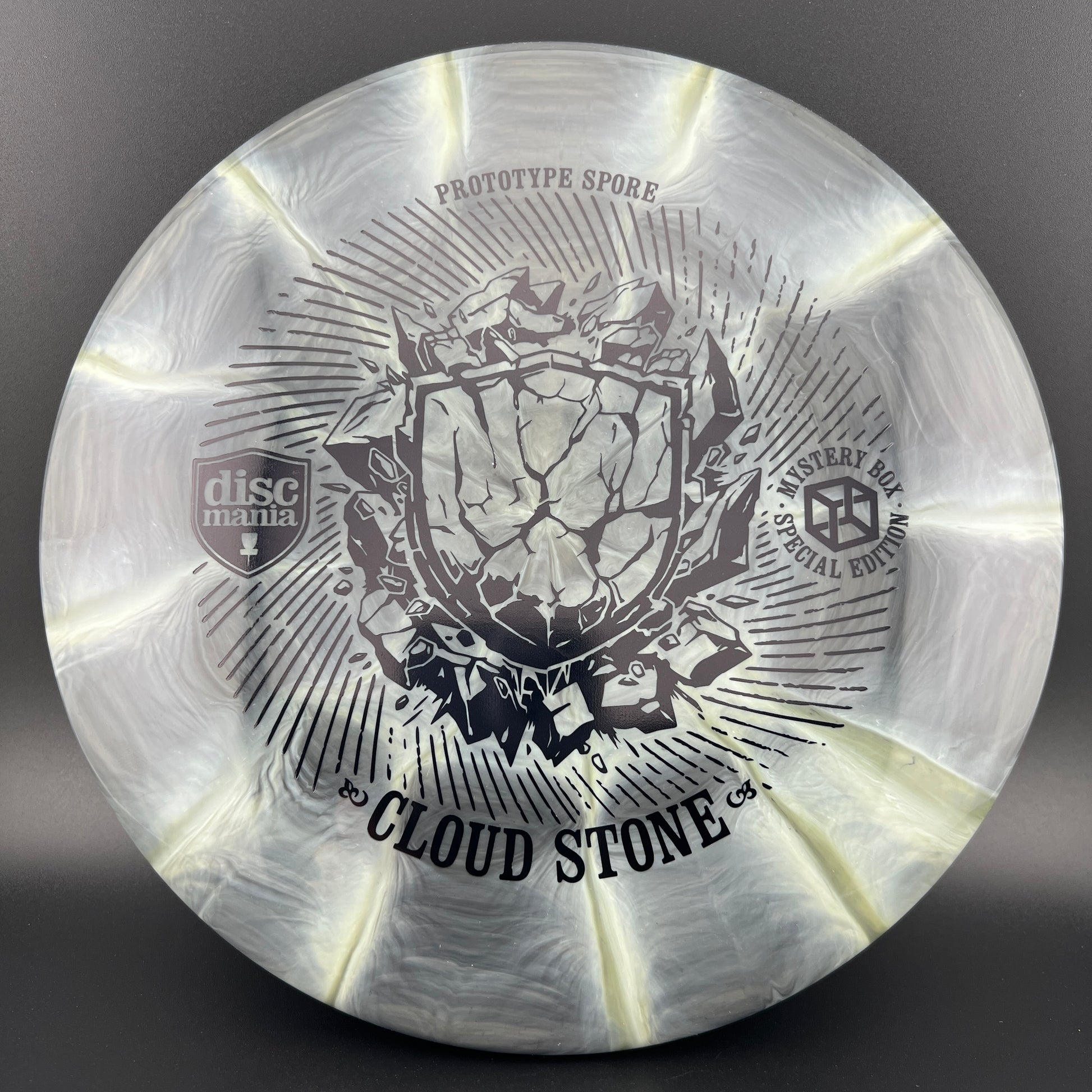 Lux Vapor Spore Prototype - "Cloud Stone" First Run MB 23 Discmania