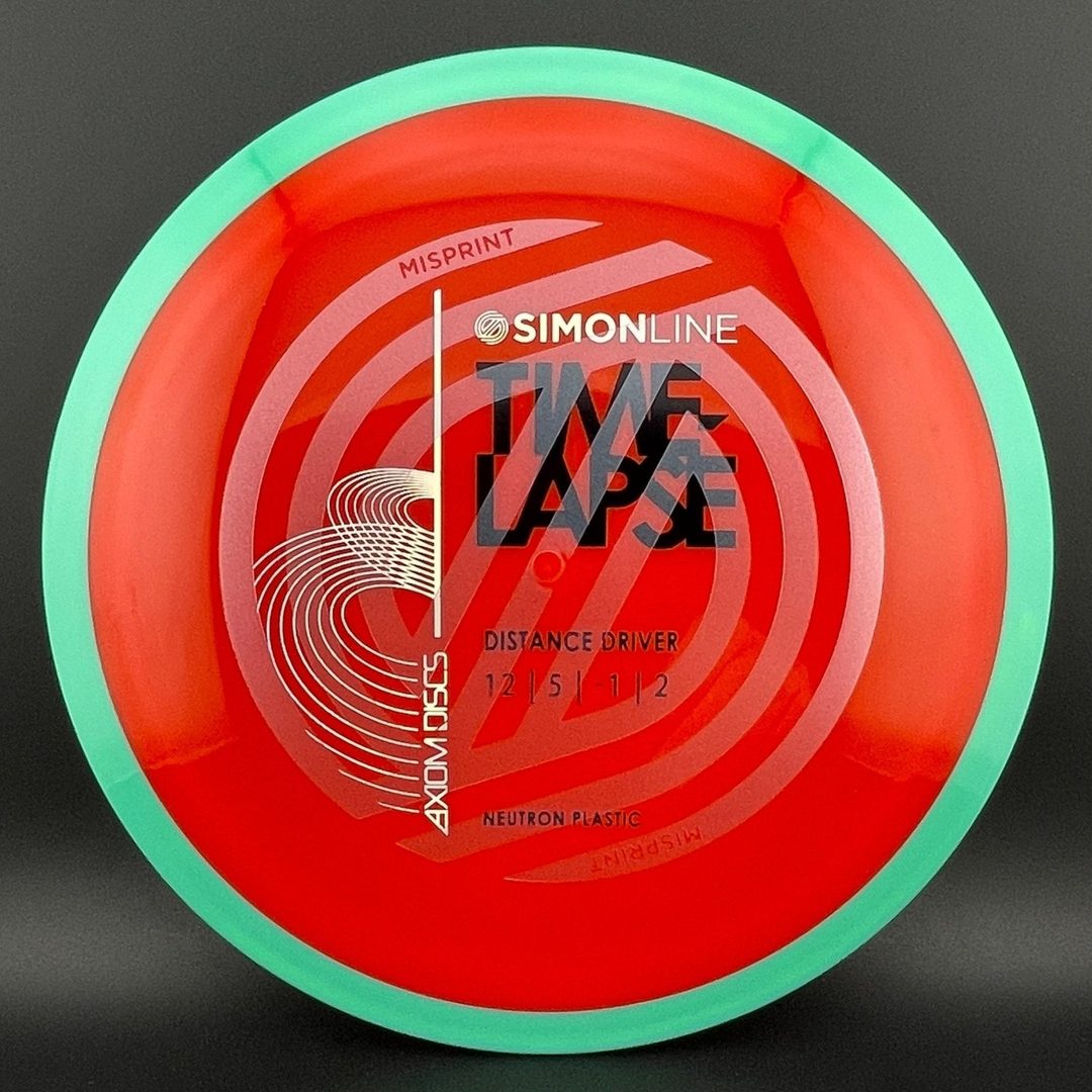 Neutron Time-Lapse Re-Tooled - Simon Line Misprint Axiom