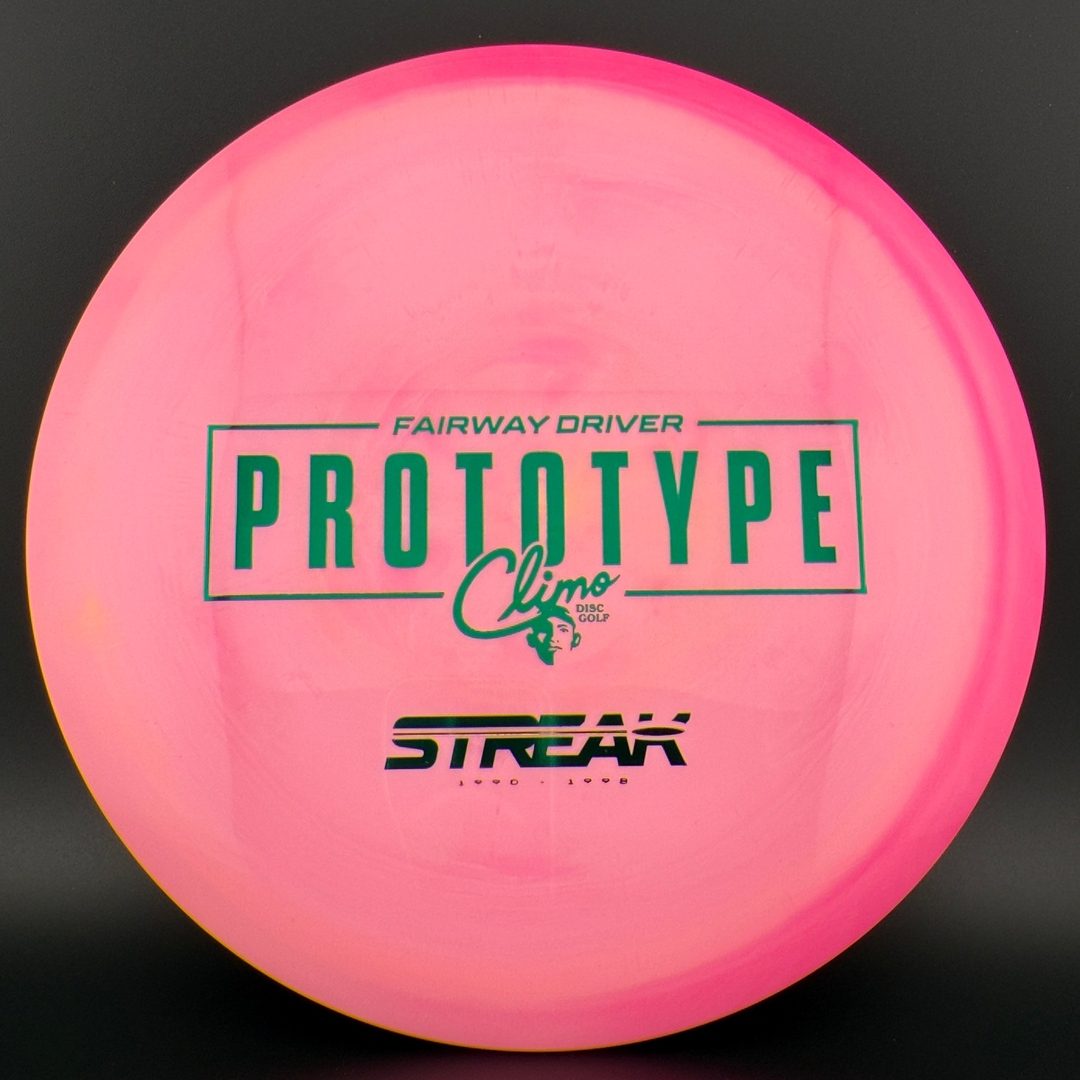 Signature Line Streak - Prototype Climo Disc Golf