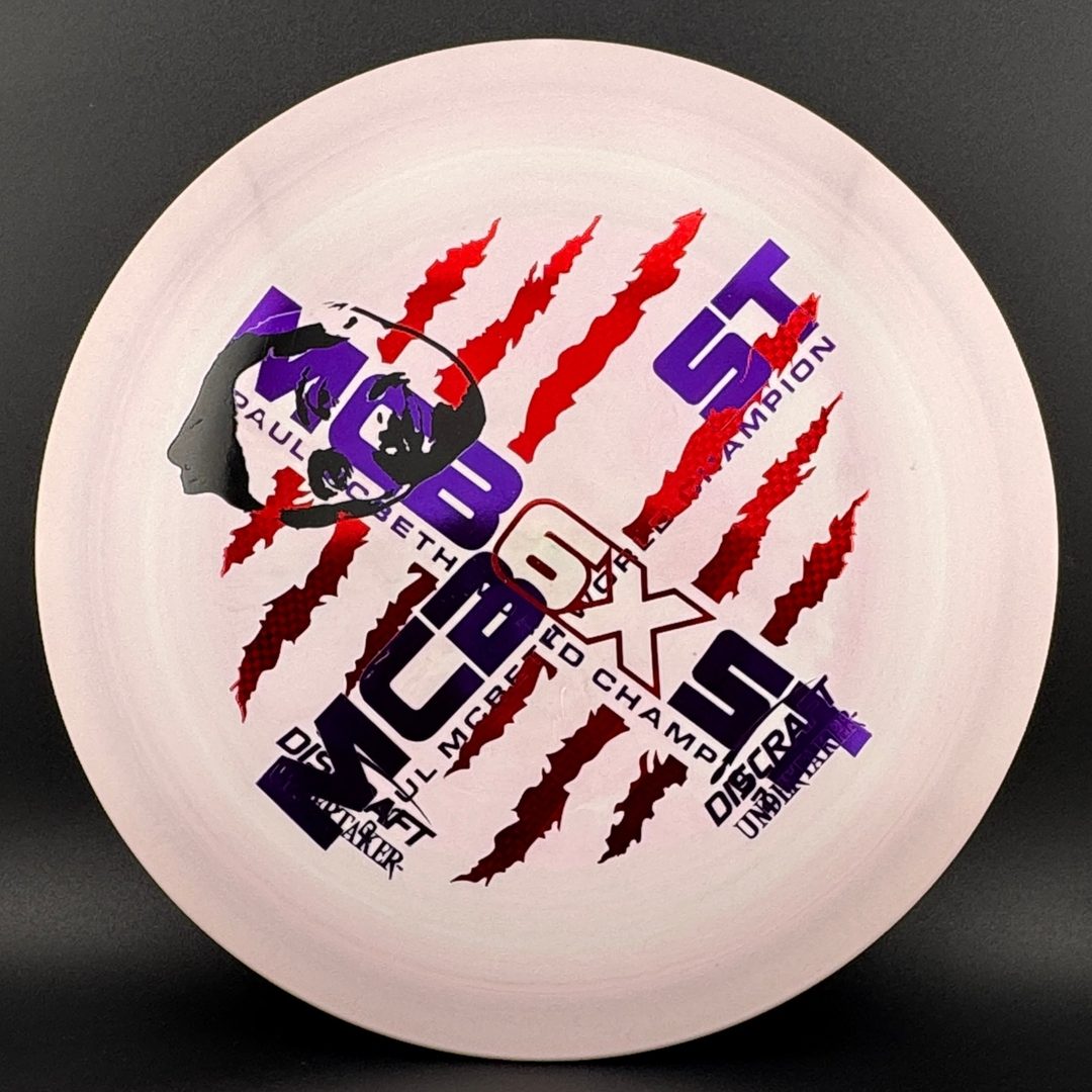ESP Undertaker - Paul McBeth 6x Claw - MCB6XST Edition - Pauls Face Misprints