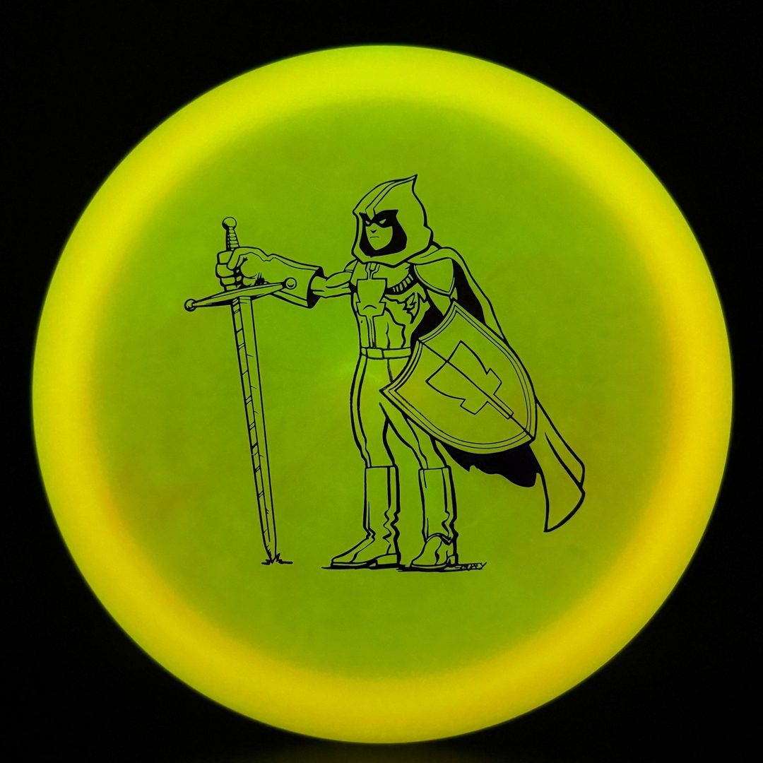 Color Glow C-Line FD3 - Discmaniacs Run Art by Manny Trujillo Discmania